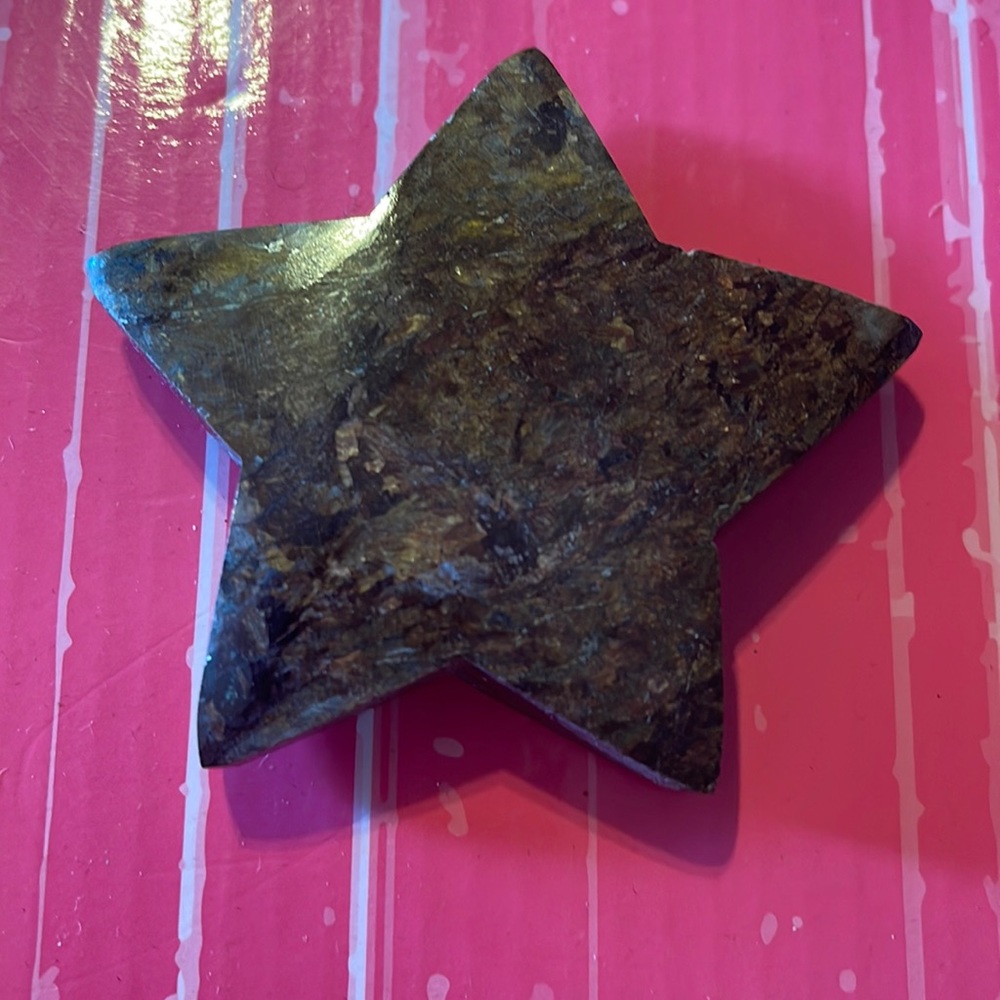 Bronzite Crystal Star